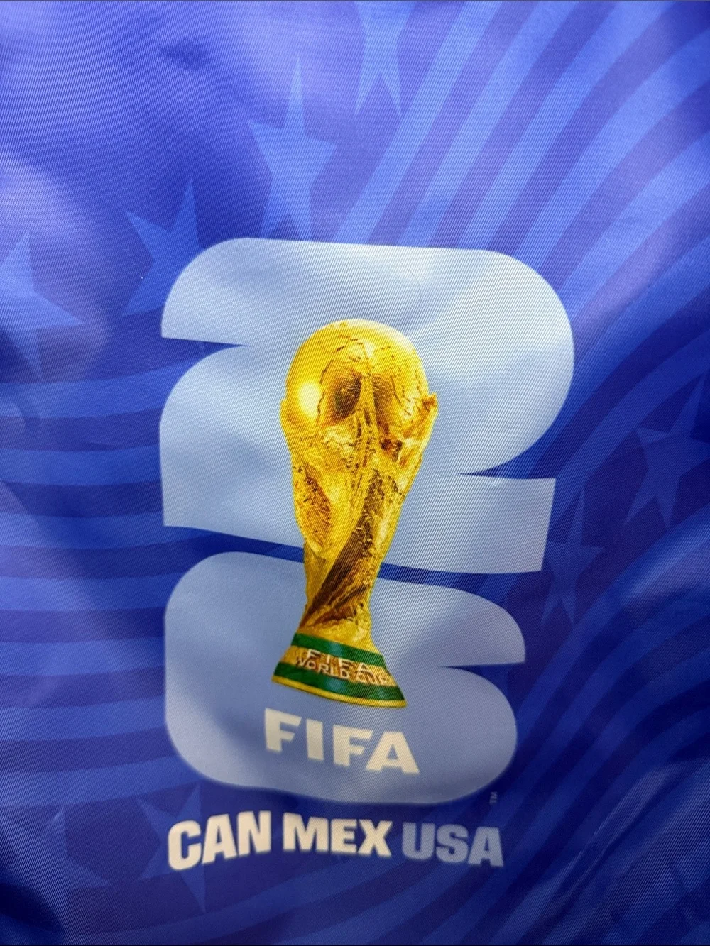 NEW! FIFA World Cup 2026 USA Design Drawstring Backpack Official Licensed